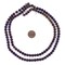 The Bead Chest Purple Round Druzy Agate Beads (6mm): Organic Gemstone Round Spherical Energy Stone Healing Power Crystal for Jewelry Bracelet Mala Necklace Making